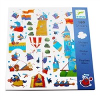 Djeco - Sticker Pack - knight (160pc)
