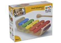 Plan Toys - Wooden Oval Xylophone 