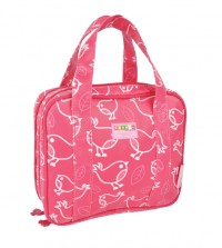 Penny Scallan - Girls Toiletry Bag - girly bird