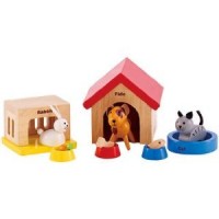 Hape - Family Pets Set  WAS $24.95