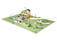 Plan Toys - Eco Town Playset 