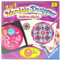 Ravensburger - 2 in 1 Mandala Designer 