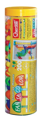 Quercetti - coloured pegs (200 pcs)