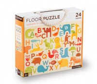 Petit Collage - Alphabet Animals Floor Puzzle, 24 pc