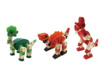 Wooden Dinosaur Friends (set of 3)