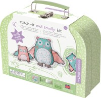 Stitch-It Owl Family craft kit