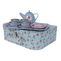 Tiger Tribe - Bluebird Tin Tea Set