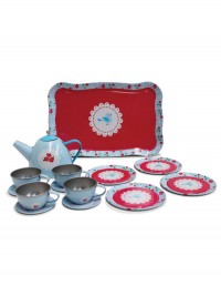 Tiger Tribe - Bluebird Tin Tea Set