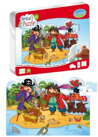 Aladine Vertical Puzzle - pirate (48pc)