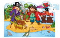 Aladine Vertical Puzzle - pirate (48pc)