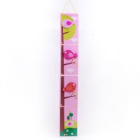 Wooden Height Chart - little pink bird  WAS $22.50