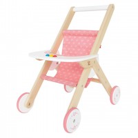 Hape - wooden doll stroller