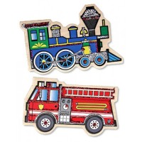 Melissa and Doug - Create a Magnet - vehicles