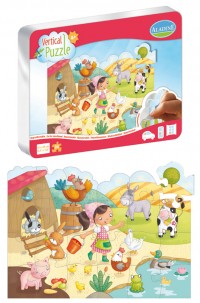 Aladine Vertical Puzzle - farm (24pc) WAS $17.50