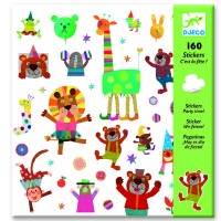 Djeco - Sticker Pack - Party Time (160pc)