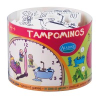 Aladine - large stamps pack - tell the time  WAS $14.95