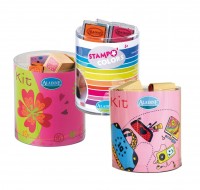 Aladine - girls wooden stamps pack