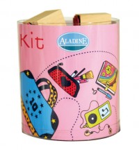 Aladine - girls wooden stamps pack