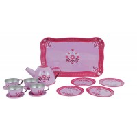 Tiger Tribe - Tin Tea Set - Pink Scandi