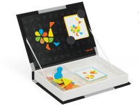 Janod Magnetic Puzzle Book - moduloform shapes  WAS $33.50