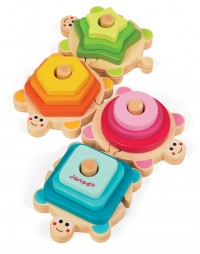 Janod - Stacking Turtles Puzzle  WAS $44.95