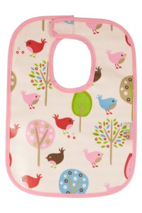 Penny Scallan - Bib - chirpy bird