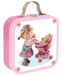 Janod - Lilou doll puzzle box (4 puzzles)