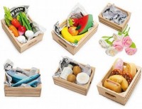 Le Toy Van - 6 x Assorted Market Stall Crates  