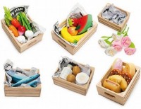 Le Toy Van - 6 x Assorted Market Stall Crates