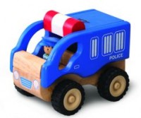 Wonderworld - Wooden Police Car