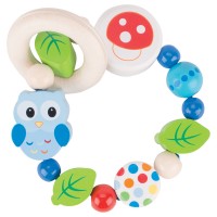 Heimess Elastic Rattle - Owl Design