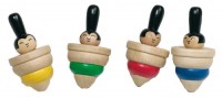 Sumo Spinning Tops (set of 4)