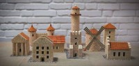 Plaster Building Set - Windmill Design