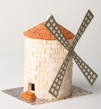 Plaster Building Set - Windmill Design