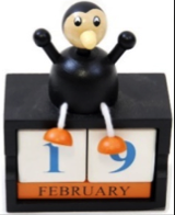 Wooden Animal Calendar (WAS $17.50)