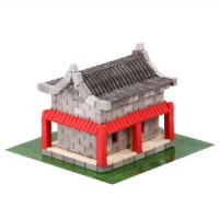 Plaster Building Set - Chinese House
