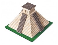 Plaster Building Set - Mayan Temple (Pyramid)