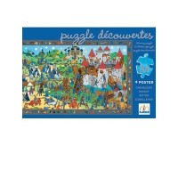 Djeco - Knight Discovery Puzzle (54pc) 