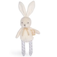 Perle Rabbit Rattle Cream (12cm)