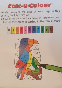 Calc-u-Colour (Numeracy) Activity Pad (6+ yr)