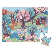 Janod Magic Forest Puzzle (day & night)