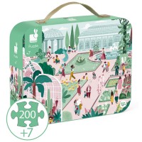 Janod Botanical Garden Puzzle (suitcase)