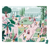 Janod Botanical Garden Puzzle (suitcase)