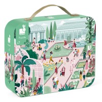 Janod Botanical Garden Puzzle (suitcase)