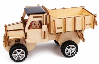 Wooden Solar Truck