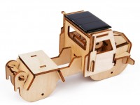 Wooden Solar Truck