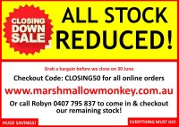 Closing Down Sale