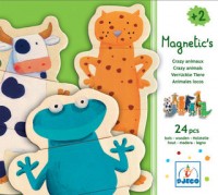 Crazy Animals Magnetic Puzzle