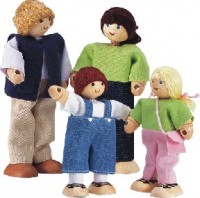 Plan Toys - Family Doll Set (set of 4)  