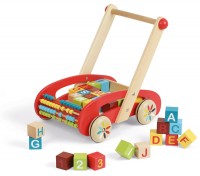 Janod - ABC Baby Walker with alphabet blocks